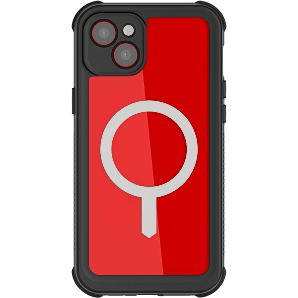 Ghostek Nautical Waterproof Magsafe Case + Belt Swivel Holster Apple Iphone 14 Plus Clear - Afbeelding 2