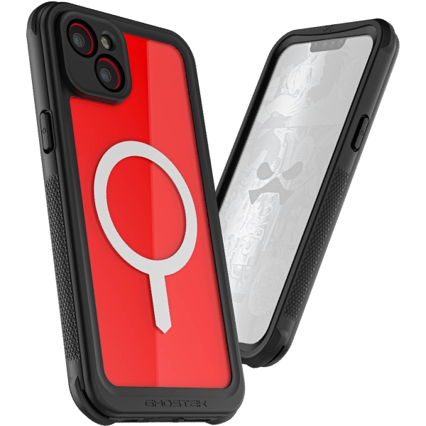 Ghostek Nautical Waterproof Magsafe Case + Belt Swivel Holster Apple Iphone 14 Plus Clear - Afbeelding 7