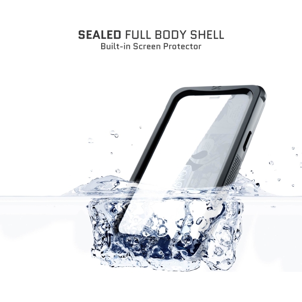 Ghostek Nautical Waterproof Magsafe Case + Belt Swivel Holster Apple Iphone 14 Pro Max Clear - Afbeelding 8