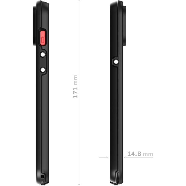 Ghostek Nautical Slim Waterproof Magsafe Case Apple Iphone 14 Plus Black - Afbeelding 4