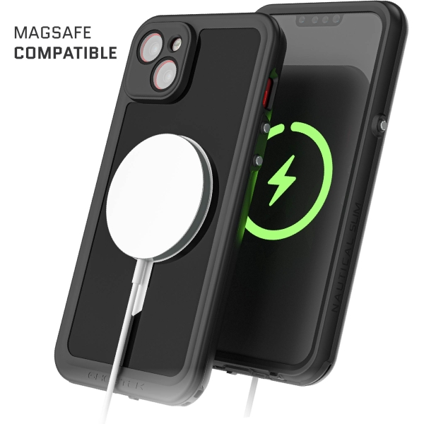 Ghostek Nautical Slim Waterproof Magsafe Case Apple Iphone 14 Plus Black - Afbeelding 8