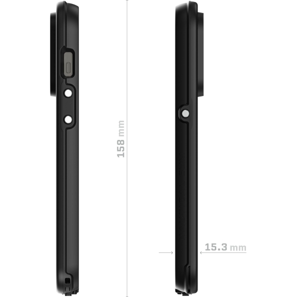 Ghostek Nautical Slim Waterproof Magsafe Case Apple Iphone 14 Pro Clear - Afbeelding 4