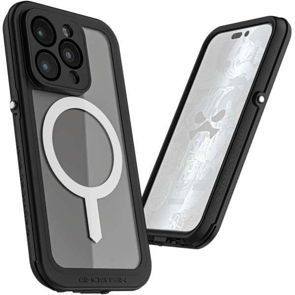 Ghostek Nautical Slim Waterproof Magsafe Case Apple Iphone 14 Pro Clear - Afbeelding 6