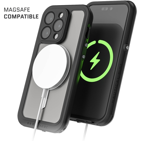 Ghostek Nautical Slim Waterproof Magsafe Case Apple Iphone 14 Pro Clear - Afbeelding 8