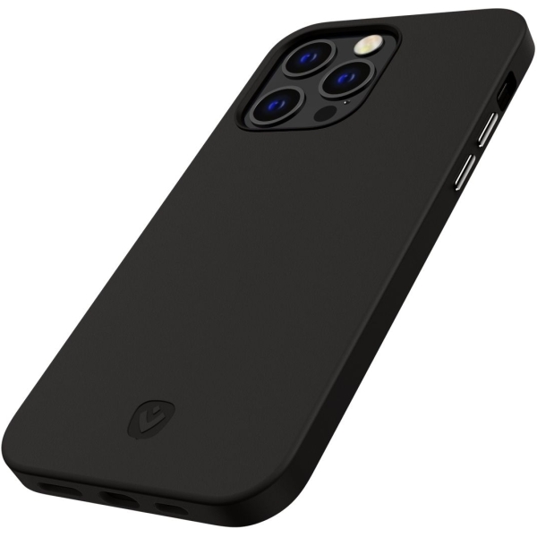 Valenta Leather Back Cover Magsafe Apple Iphone 14 Pro Max Black - Afbeelding 10