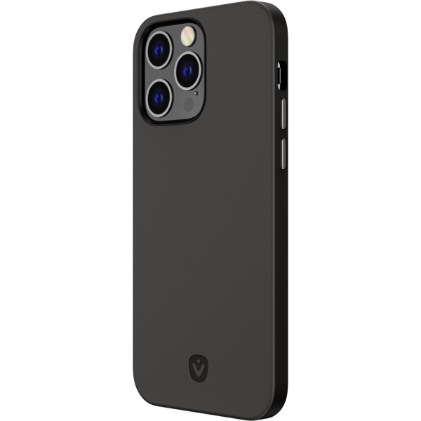 Valenta Leather Back Cover Magsafe Apple Iphone 14 Pro Max Black - Afbeelding 4