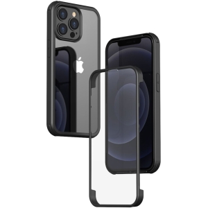 Valenta Tempered Glass Full Cover Bumper Case Apple Iphone 14 Pro Max Black