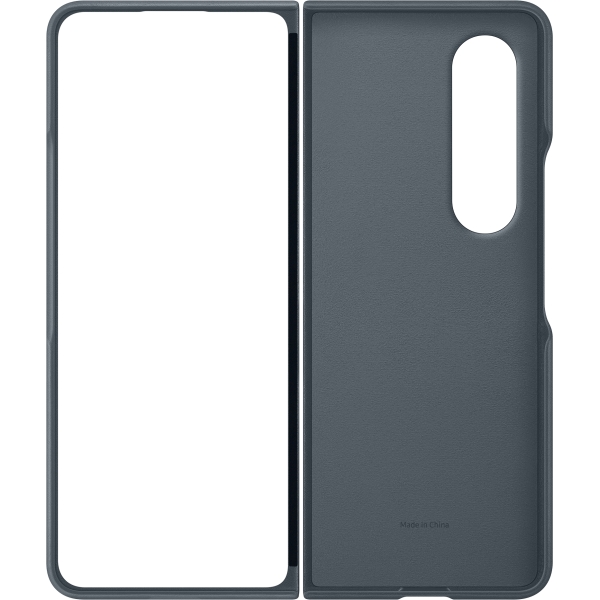 Samsung Ef-Vf936Ljegww Samsung Leather Cover Galaxy Z Fold4 Greygreen - Afbeelding 3