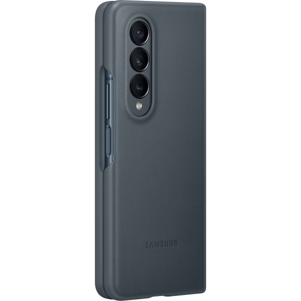 Samsung Ef-Vf936Ljegww Samsung Leather Cover Galaxy Z Fold4 Greygreen - Afbeelding 5