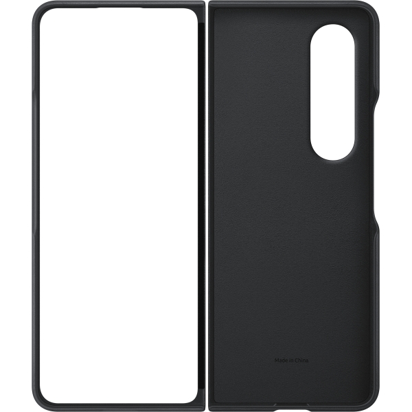Samsung Ef-Vf936Lbegww Samsung Leather Cover Galaxy Z Fold4 Black - Afbeelding 3
