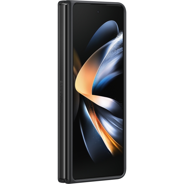 Samsung Ef-Vf936Lbegww Samsung Leather Cover Galaxy Z Fold4 Black - Afbeelding 5