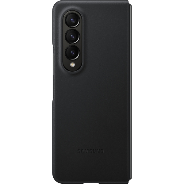 Samsung Ef-Vf936Lbegww Samsung Leather Cover Galaxy Z Fold4 Black - Afbeelding 6