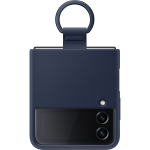 Samsung Ef-Pf721Tnegww Samsung Silicone Cover With Ring Galaxy Z Flip4 Navy