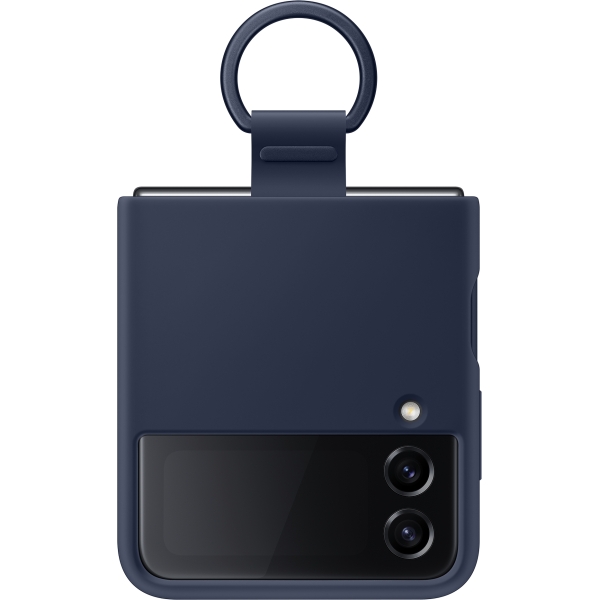 Samsung Ef-Pf721Tnegww Samsung Silicone Cover With Ring Galaxy Z Flip4 Navy