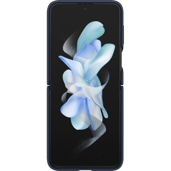 Samsung Ef-Pf721Tnegww Samsung Silicone Cover With Ring Galaxy Z Flip4 Navy - Afbeelding 3