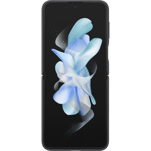 Samsung Ef-Vf721Lbegww Samsung Flap Leather Cover Galaxy Z Flip4 Black - Afbeelding 4