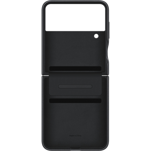 Samsung Ef-Vf721Lbegww Samsung Flap Leather Cover Galaxy Z Flip4 Black - Afbeelding 6