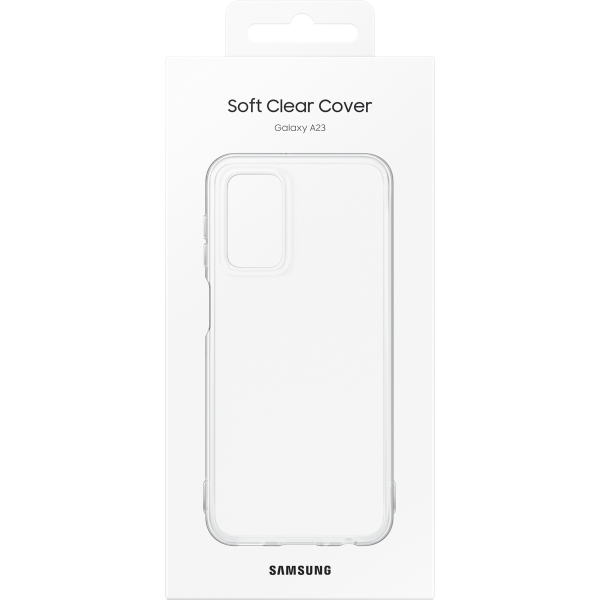 Samsung Ef-Qa235Ttegww Samsung Soft Clear Cover Galaxy A23 5G Transparent - Afbeelding 5