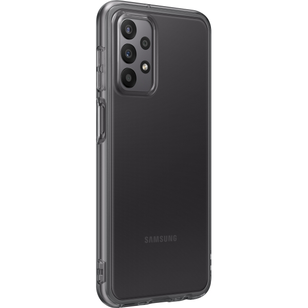 Samsung Ef-Qa235Tbegww Samsung Soft Clear Cover Galaxy A23 5G Black - Afbeelding 4