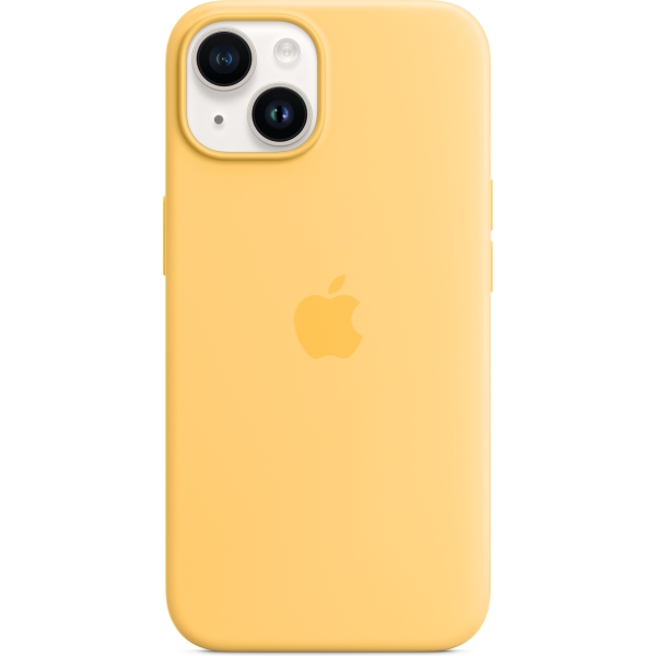Apple Mpt23Zm/A Apple Silicone Case With Magsafe Iphone 14 Sunglow