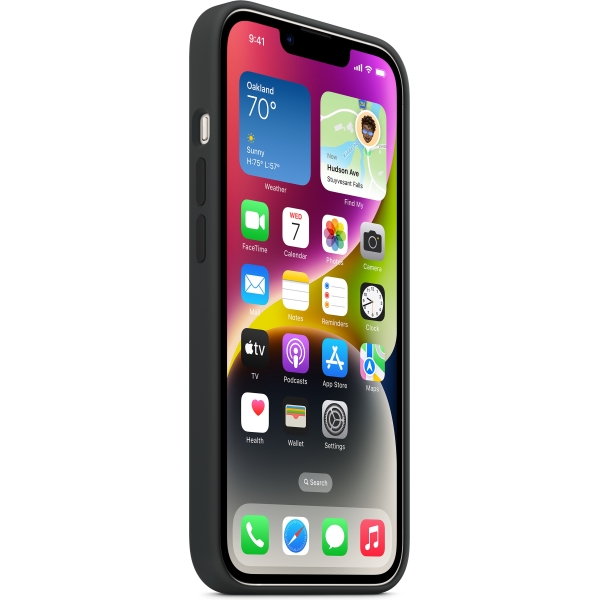 Apple Mpt33Zm/A Apple Silicone Case With Magsafe Iphone 14 Plus Midnight - Afbeelding 3