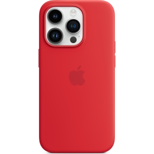 Apple Mptg3Zm/A Apple Silicone Case With Magsafe Iphone 14 Pro (Product) Red