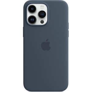 Apple Mptq3Zm/A Apple Silicone Case With Magsafe Iphone 14 Pro Max Storm Blue