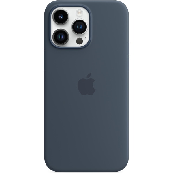 Apple Mptq3Zm/A Apple Silicone Case With Magsafe Iphone 14 Pro Max Storm Blue