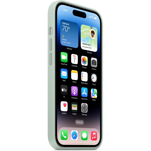 Apple Mpty3Zm/A Apple Silicone Case With Magsafe Iphone 14 Pro Max Succulent - Afbeelding 3