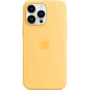 Apple Mpu03Zm/A Apple Silicone Case With Magsafe Iphone 14 Pro Max Sunglow