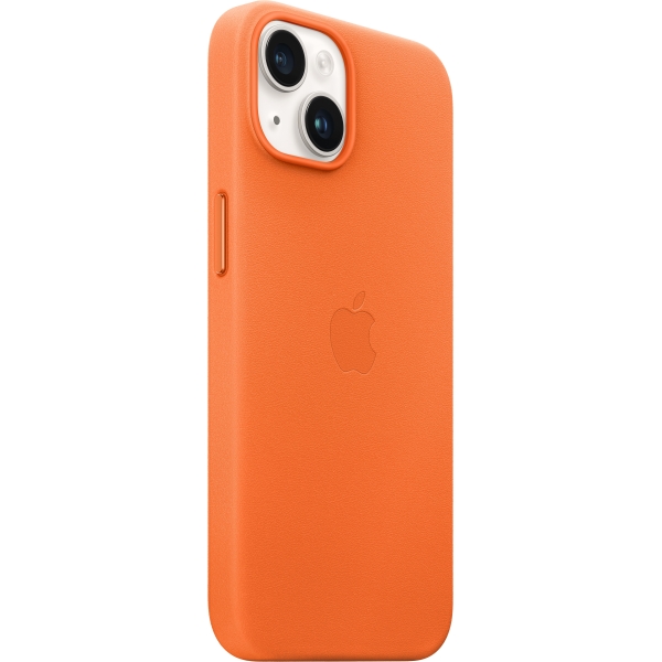 Apple Mppf3Zm/A Apple Leather Case With Magsafe Iphone 14 Plus Orange - Afbeelding 2