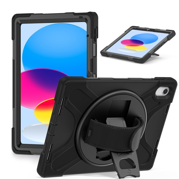 Xccess Survivor All-Round Case Apple Ipad 10.9 (2022)/Ipad 11 (2025) Black (Screenless) - Afbeelding 4