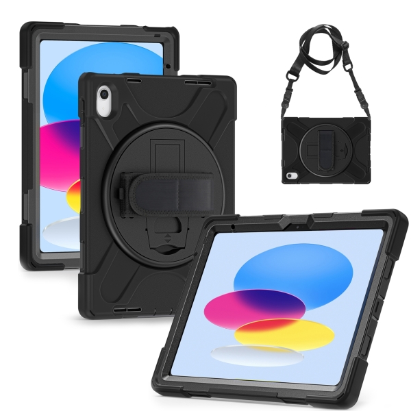 Xccess Survivor All-Round Case Apple Ipad 10.9 (2022)/Ipad 11 (2025) Black (Screenless) - Afbeelding 5