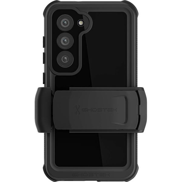 Ghostek Nautical Waterproof Case + Belt Swivel Holster Samsung Galaxy S23 5G Clear - Afbeelding 2