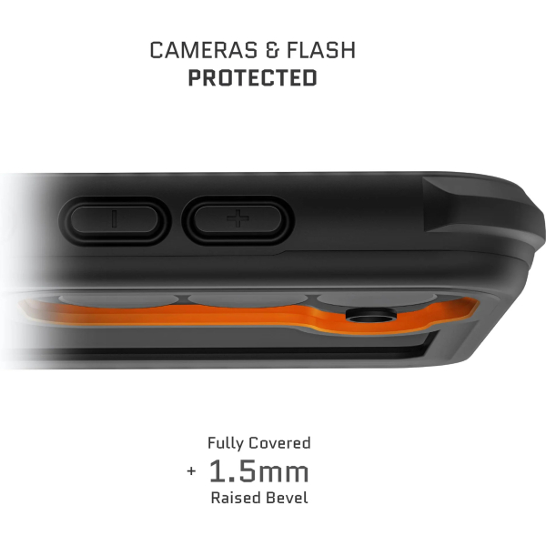 Ghostek Nautical Waterproof Case + Belt Swivel Holster Samsung Galaxy S23 5G Clear - Afbeelding 5