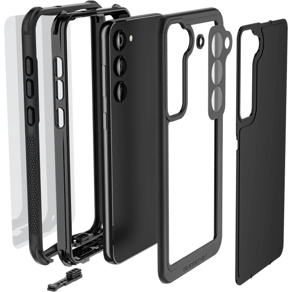 Ghostek Nautical Waterproof Case + Belt Swivel Holster Samsung Galaxy S23+ 5G Clear - Afbeelding 10