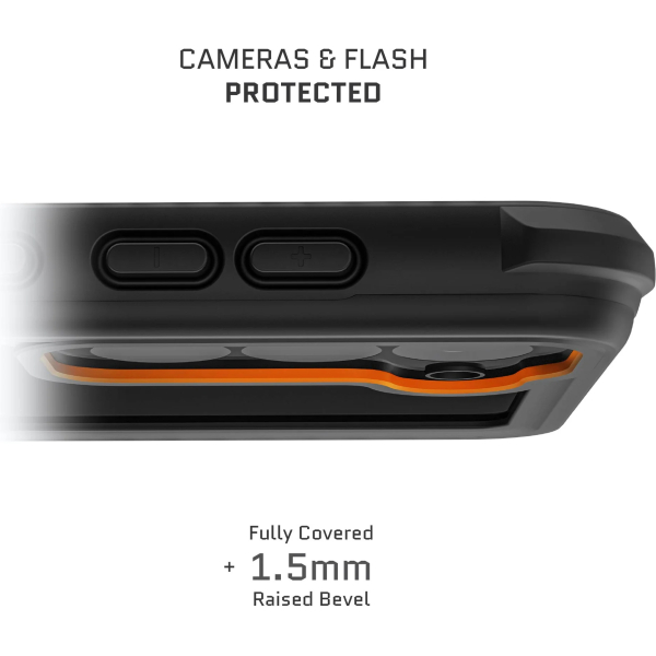 Ghostek Nautical Waterproof Case + Belt Swivel Holster Samsung Galaxy S23+ 5G Clear - Afbeelding 5