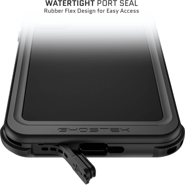 Ghostek Nautical Waterproof Case + Belt Swivel Holster Samsung Galaxy S23+ 5G Clear - Afbeelding 6