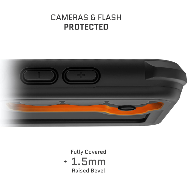 Ghostek Nautical Waterproof Case + Belt Swivel Holster Samsung Galaxy S23 5G Black - Afbeelding 7