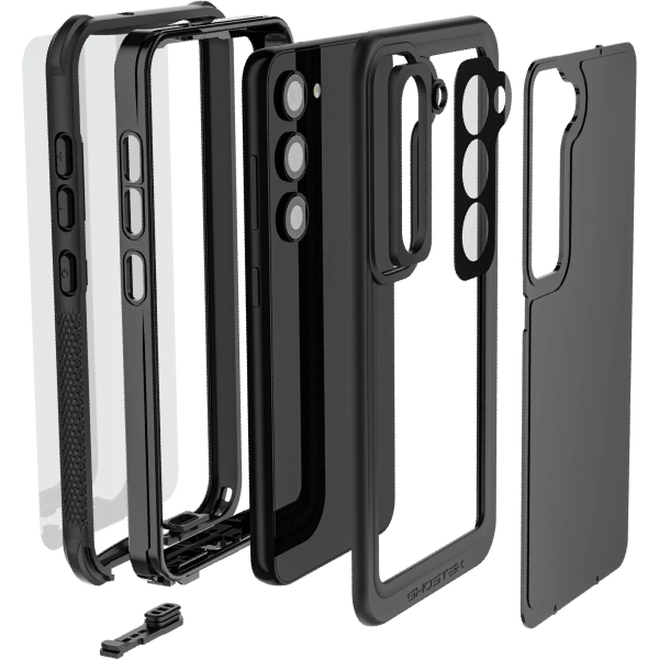 Ghostek Nautical Waterproof Case + Belt Swivel Holster Samsung Galaxy S23 5G Black - Afbeelding 8