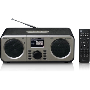Lenco Dir-141Bk Lenco Internet Dab+ Bluetooth Radio Black/Silver