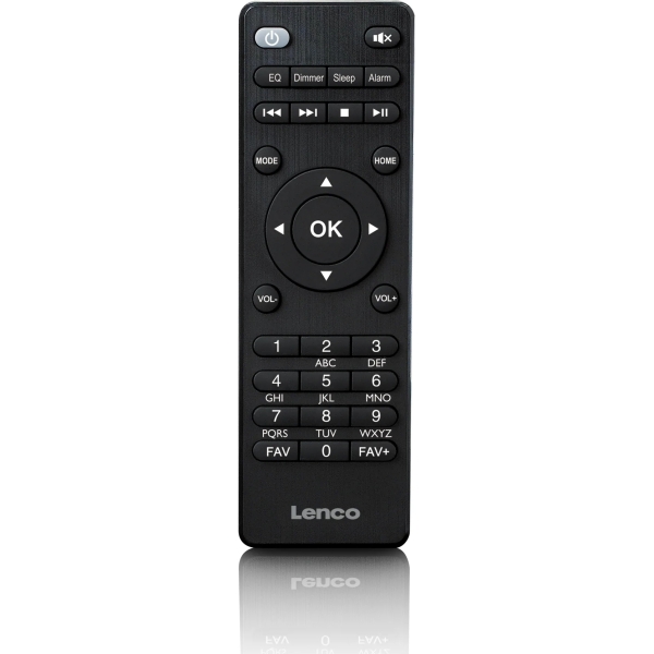 Lenco Dir-141Bk Lenco Internet Dab+ Bluetooth Radio Black/Silver - Afbeelding 4