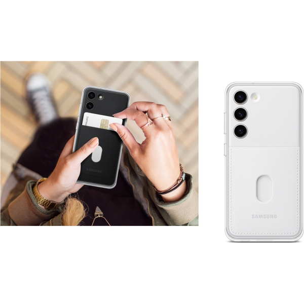 Samsung Ef-Ms911Cwegww Samsung Frame Cover Galaxy S23 5G White - Afbeelding 5