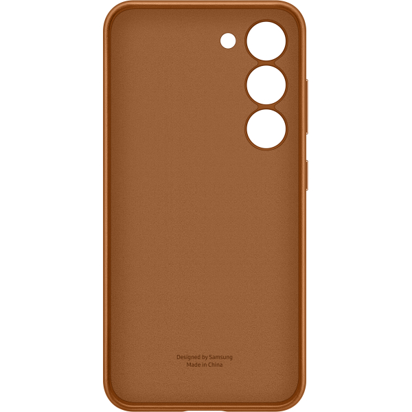 Samsung Ef-Vs911Laegww Samsung Leather Cover Galaxy S23 5G Camel - Afbeelding 2
