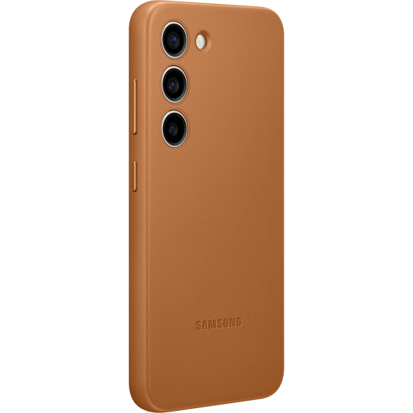 Samsung Ef-Vs911Laegww Samsung Leather Cover Galaxy S23 5G Camel - Afbeelding 3