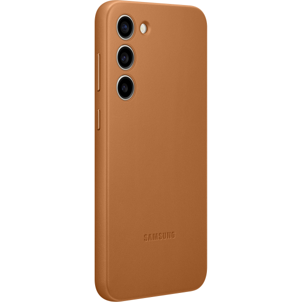 Samsung Ef-Vs916Laegww Samsung Leather Cover Galaxy S23+ 5G Camel - Afbeelding 3