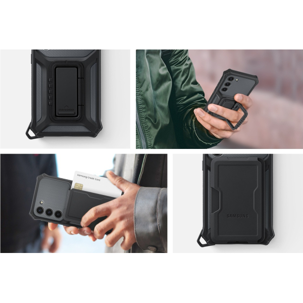 Samsung Ef-Rs911Cbegww Samsung Rugged Gadget Case Galaxy S23 5G Black - Afbeelding 6