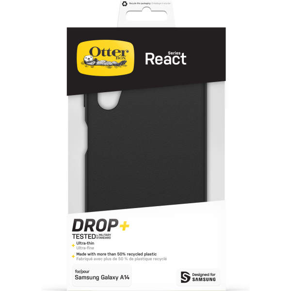Otterbox React Series Samsung Galaxy A14 4G Black - Afbeelding 5