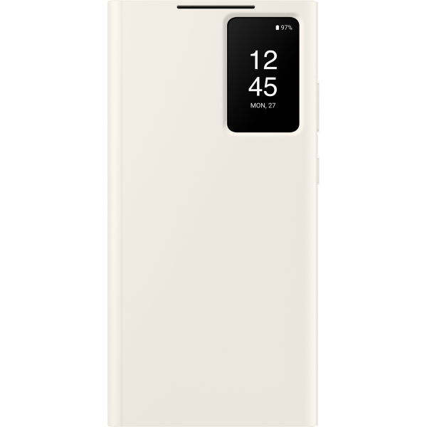 Samsung Ef-Zs918Cuegww Samsung Smart Clear View Cover Galaxy S23 Ultra 5G Cream