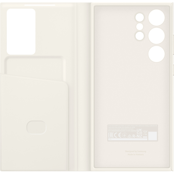 Samsung Ef-Zs918Cuegww Samsung Smart Clear View Cover Galaxy S23 Ultra 5G Cream - Afbeelding 2
